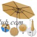 Strong Camel 9 Ft Outdoor Table Aluminum Patio Umbrella with Auto Tilt and Crank, With OLIFEN Cover , Alu. 8 Ribs (Beige)   570033316